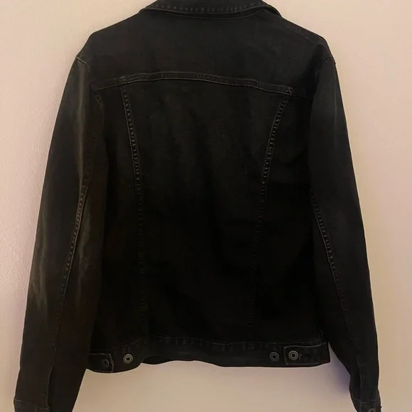 Lucky Brand Black Lightweight Shirt Jacket - Picture 3 of 3